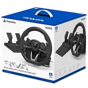 Volante HORI Racing Wheel Apex con Pedales Negro
